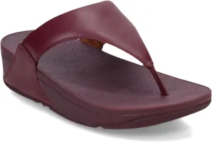 FitFlop Women's Lulu Leather Toe-Post Sandals Wedge