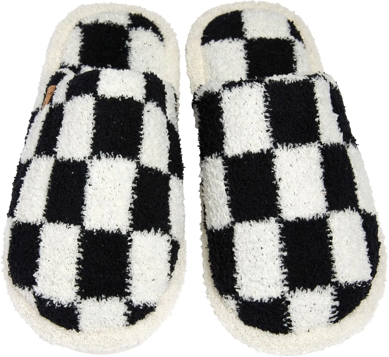 Funky Junque Cozy Microfiber Women's Slippers with Non-Slip Sole - Easter Designs, Spring Patterns