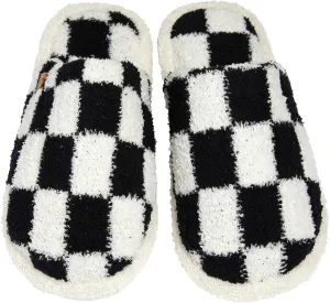 Funky Junque Cozy Microfiber Women's Slippers with Non-Slip Sole - Easter Designs, Spring Patterns