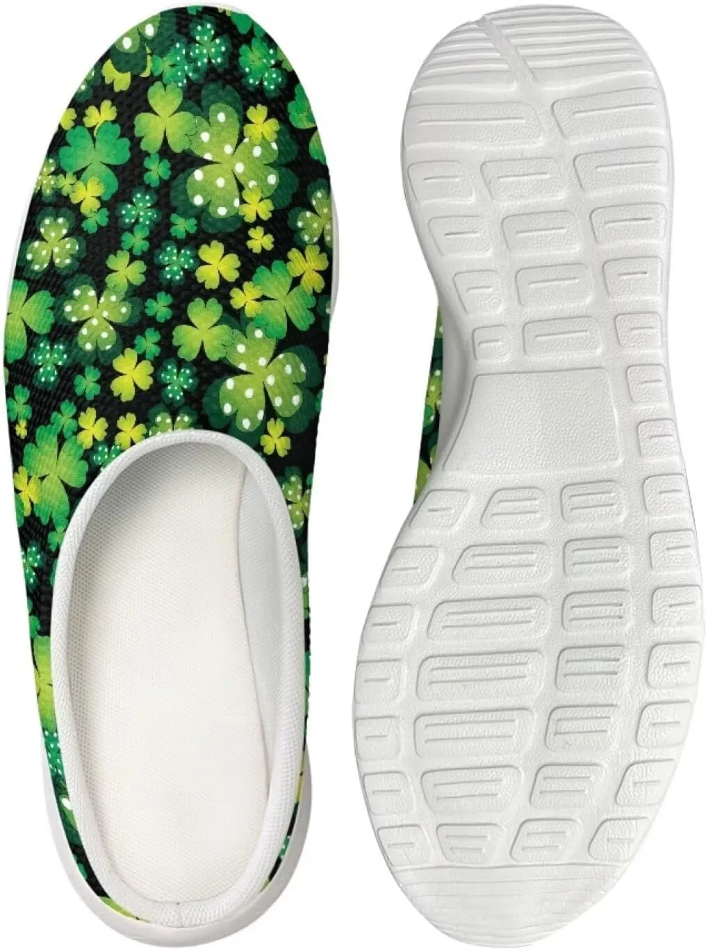 Garden Shoes Womens Slip On Wide Mesh Garden Clogs Rubber Garden Loafers Outdoor Garden Sandals