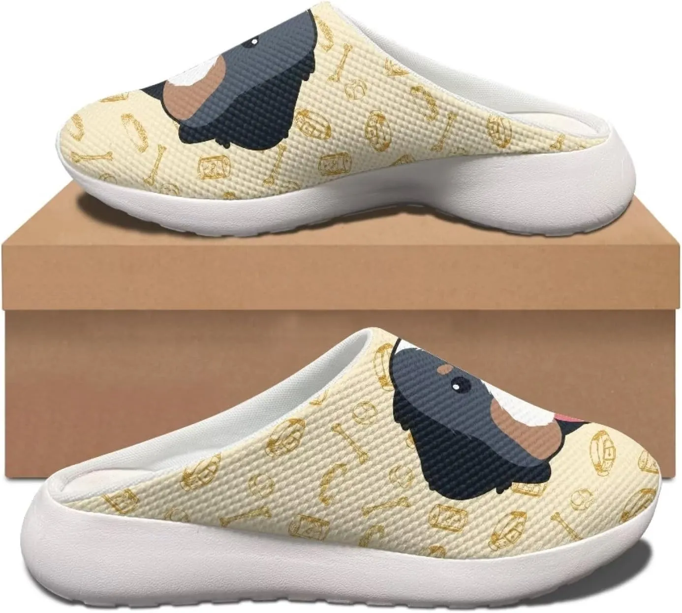 Garden Slip On Shoes for Women Mesh Garden Clogs Rubber Garden Loafers Outdoor Garden Sandals