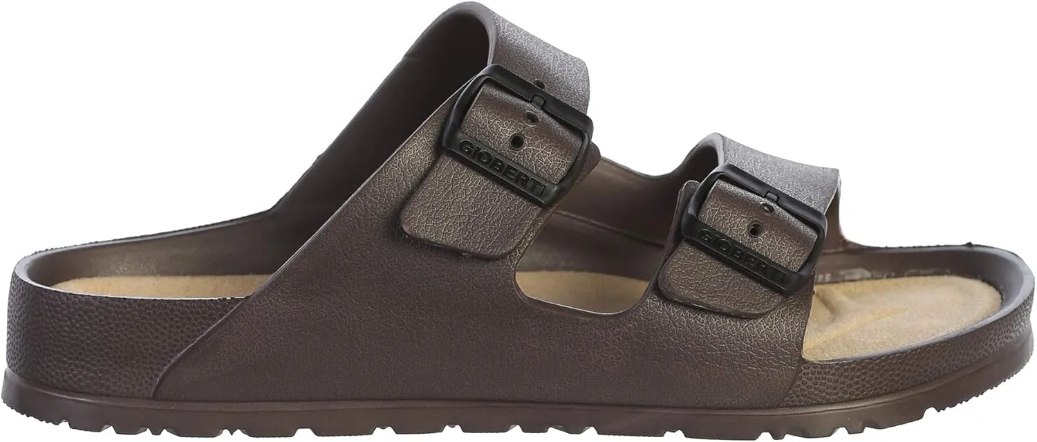 Gioberti Men EVA Sandals with Arch Support and Adjustable Strap