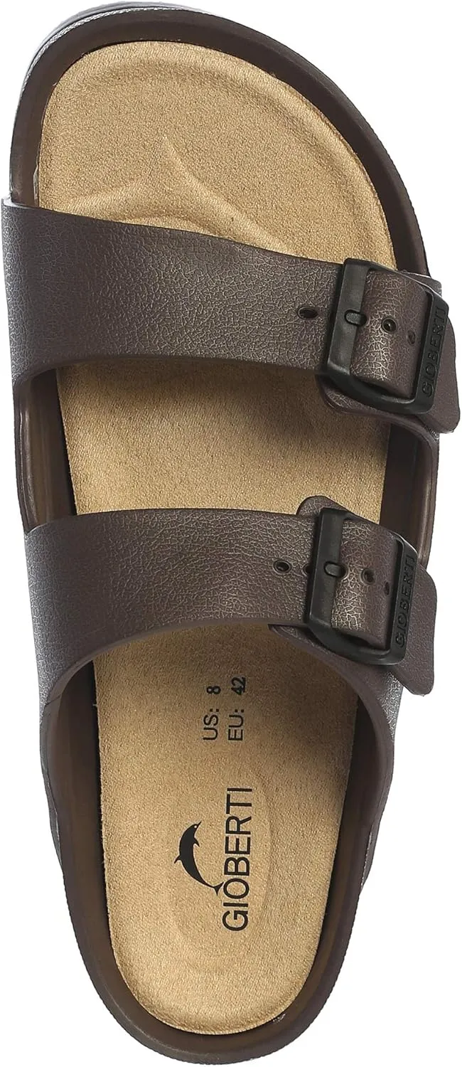 Gioberti Men EVA Sandals with Arch Support and Adjustable Strap