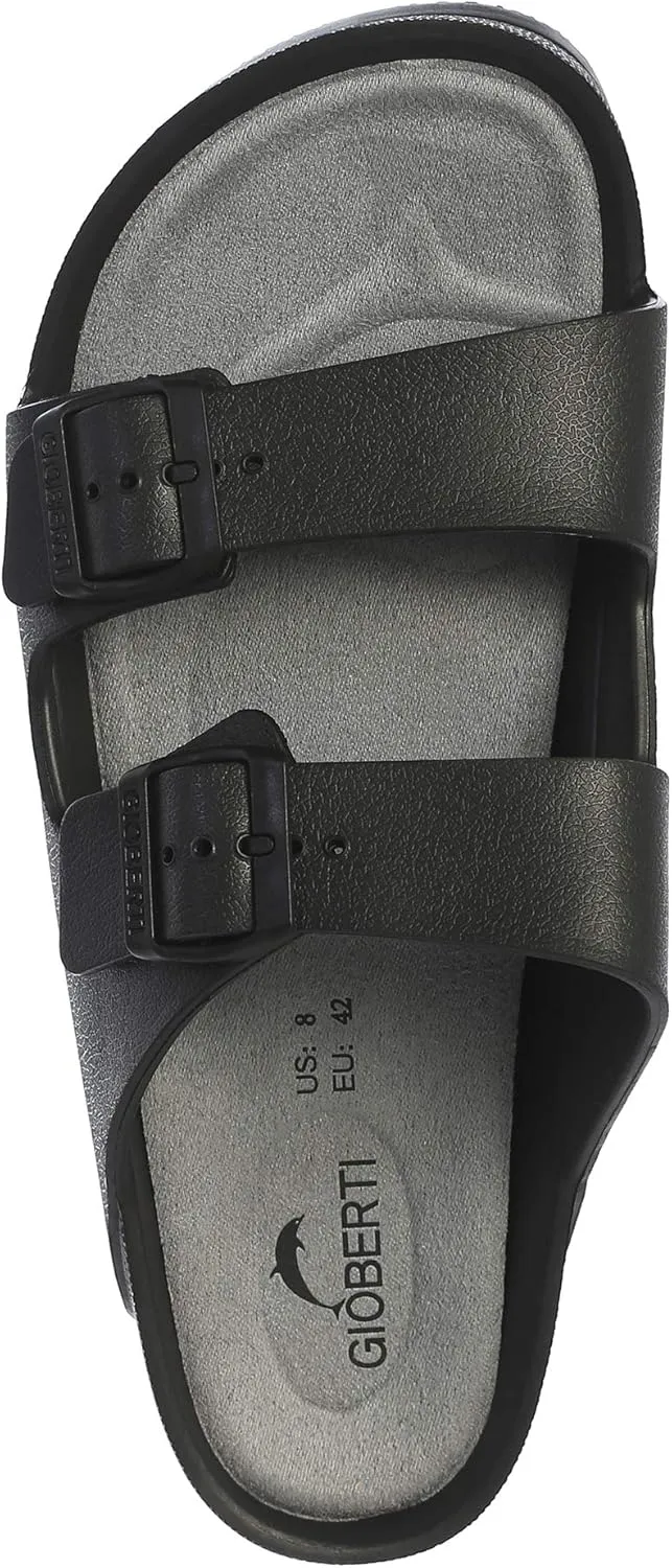Gioberti Men EVA Sandals with Arch Support and Adjustable Strap