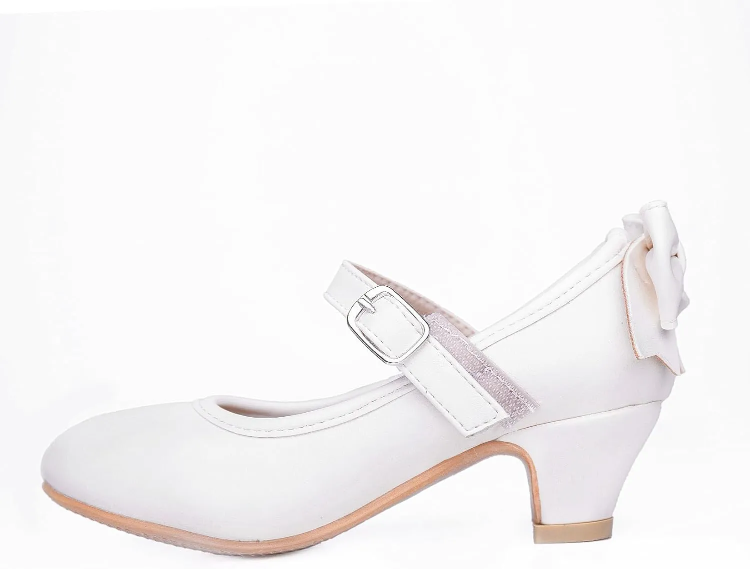 Girls Dress Shoes Low Heel Princess Shoes Wedding Party Mary Jane Flats for Toddler/Little Kids