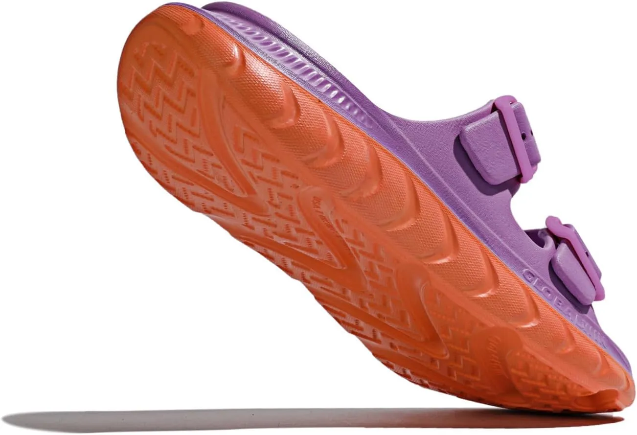 GLOBALWIN Recovery Slides For Women Mia Comfortable Sandals With Arch Support Indoor Outdoor Cloud Slippers Reduce Stress on Feet Lightweight