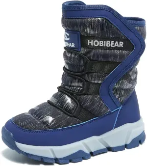 GUBARUN Boys Snow Boots Winter Waterproof Slip Resistant Cold Weather Shoes (Toddler/Little Kid/Big Kid)
