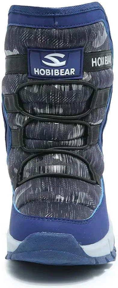 GUBARUN Boys Snow Boots Winter Waterproof Slip Resistant Cold Weather Shoes (Toddler/Little Kid/Big Kid)