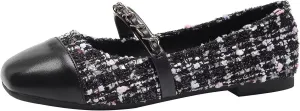 Hee grand Flats for Women, Mary Jane Shoes for Women, Women's Flats, Comfortable Flats Shoes Women, Womens Ballet Flats with Straps, Low Heel Dress Shoes,Womens Flats
