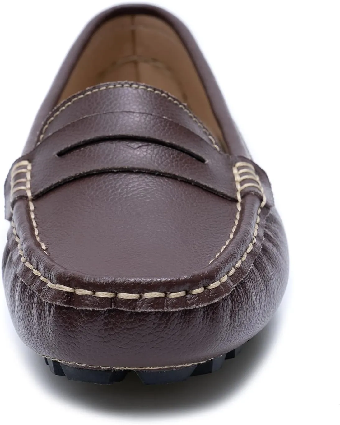 Heydonic Women's Loafers Moccasins Soft Casual Walking Driving Ladies Office Penny Flats Boat Shoes Women Slip On Comfortable Leather