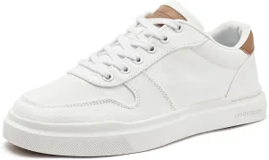 HOBIBEAR Men's Canvas Shoes Classic Low Top Sneakers Casual Walking Shoes