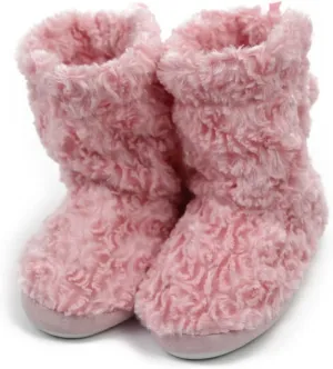 Home Slipper Women's Soft Plush Warm Indoor House Slipper Boots Shoes