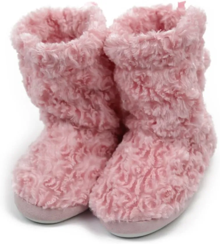 Home Slipper Women's Soft Plush Warm Indoor House Slipper Boots Shoes