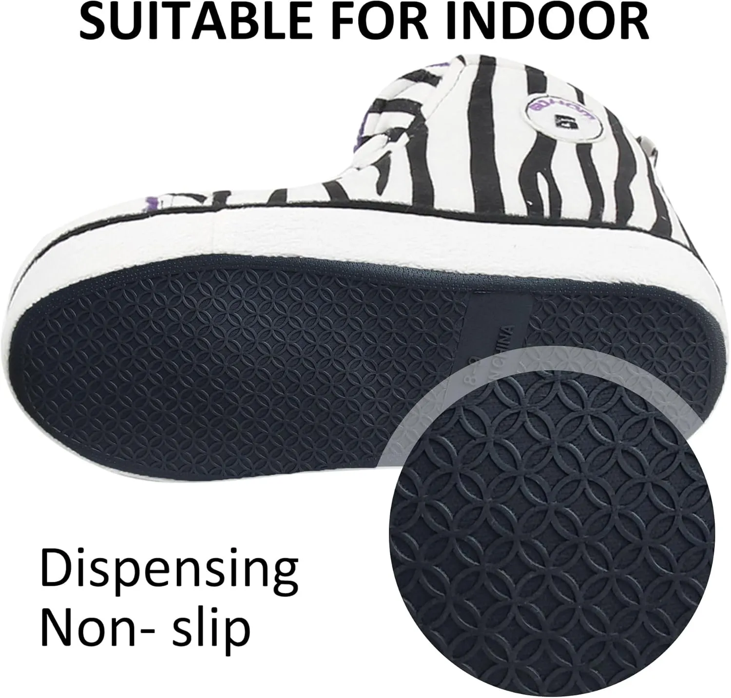 House Sneaker Slippers for Men Warm Winter Funny Cozy Indoor Sneakers Slipper Shoes Boys