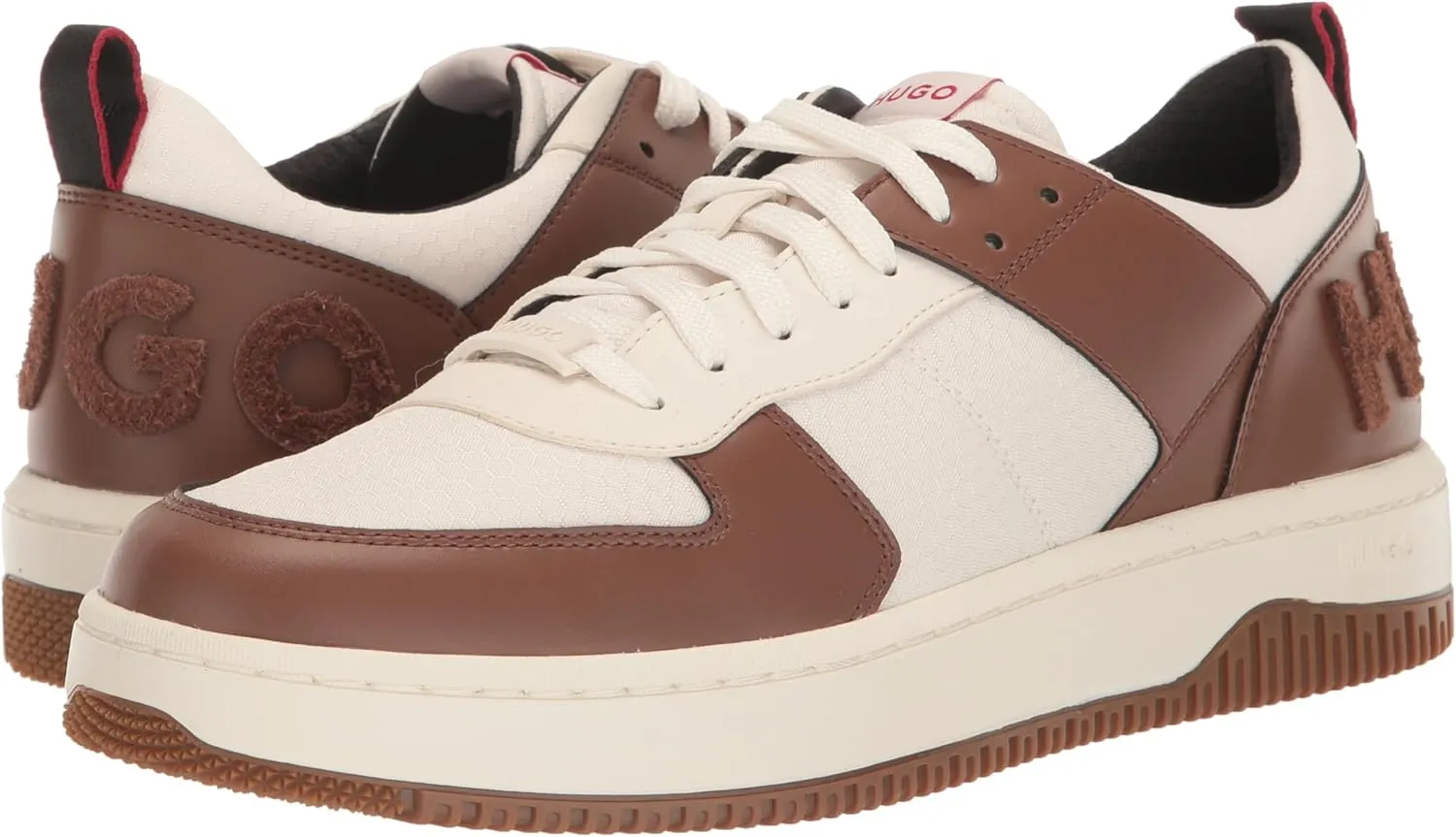 HUGO Men's Kilian Retro Inspired Two Tone Sneakers
