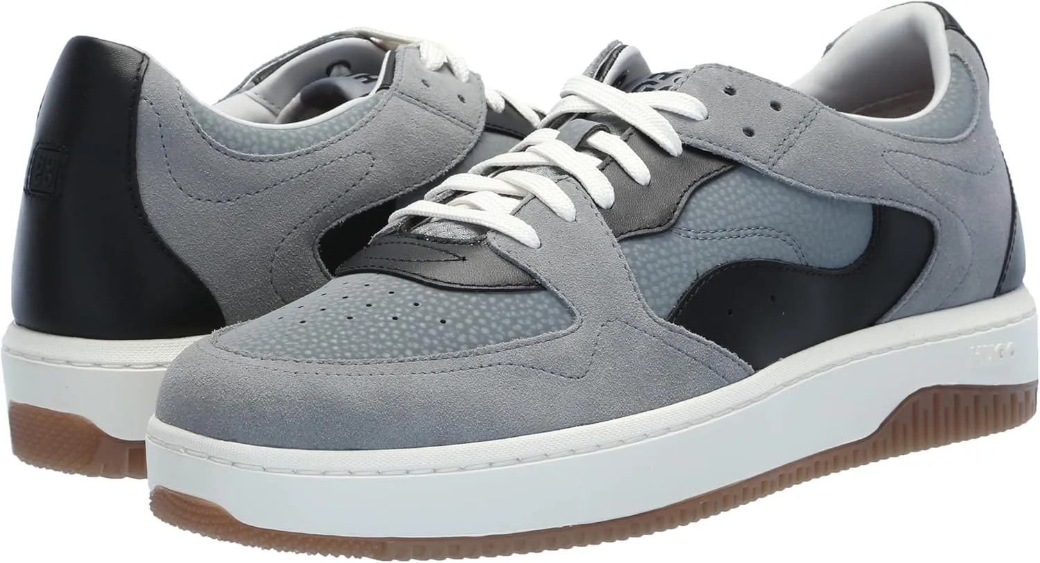 HUGO Men's Kilian Retro Inspired Two Tone Sneakers