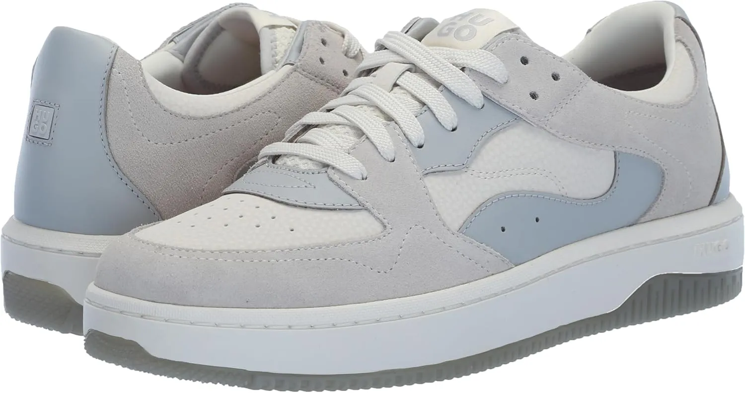 HUGO Men's Kilian Retro Inspired Two Tone Sneakers