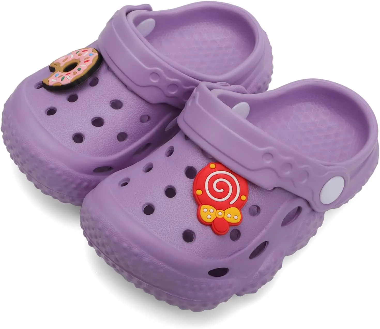 INMINPIN Baby Clogs Garden Shoes Newborn Infant Lightweight Breathable Beach Pool Sandals Non-Slip Baby Boys Girls Water Shower Summer Shoes Splay Naturally