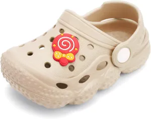 INMINPIN Baby Clogs Garden Shoes Newborn Infant Lightweight Breathable Beach Pool Sandals Non-Slip Baby Boys Girls Water Shower Summer Shoes Splay Naturally