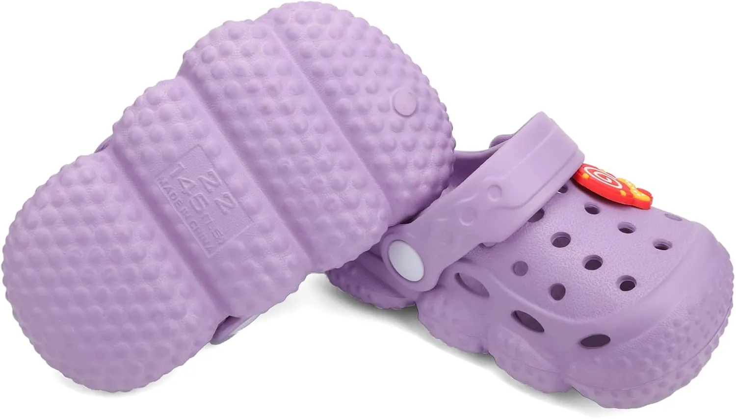 INMINPIN Baby Clogs Garden Shoes Newborn Infant Lightweight Breathable Beach Pool Sandals Non-Slip Baby Boys Girls Water Shower Summer Shoes Splay Naturally