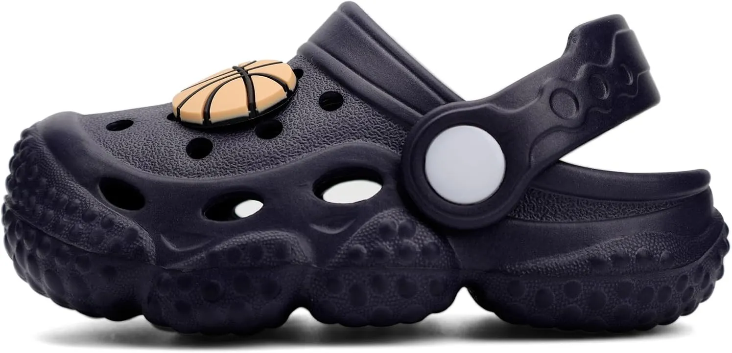 INMINPIN Baby Clogs Garden Shoes Newborn Infant Lightweight Breathable Beach Pool Sandals Non-Slip Baby Boys Girls Water Shower Summer Shoes Splay Naturally