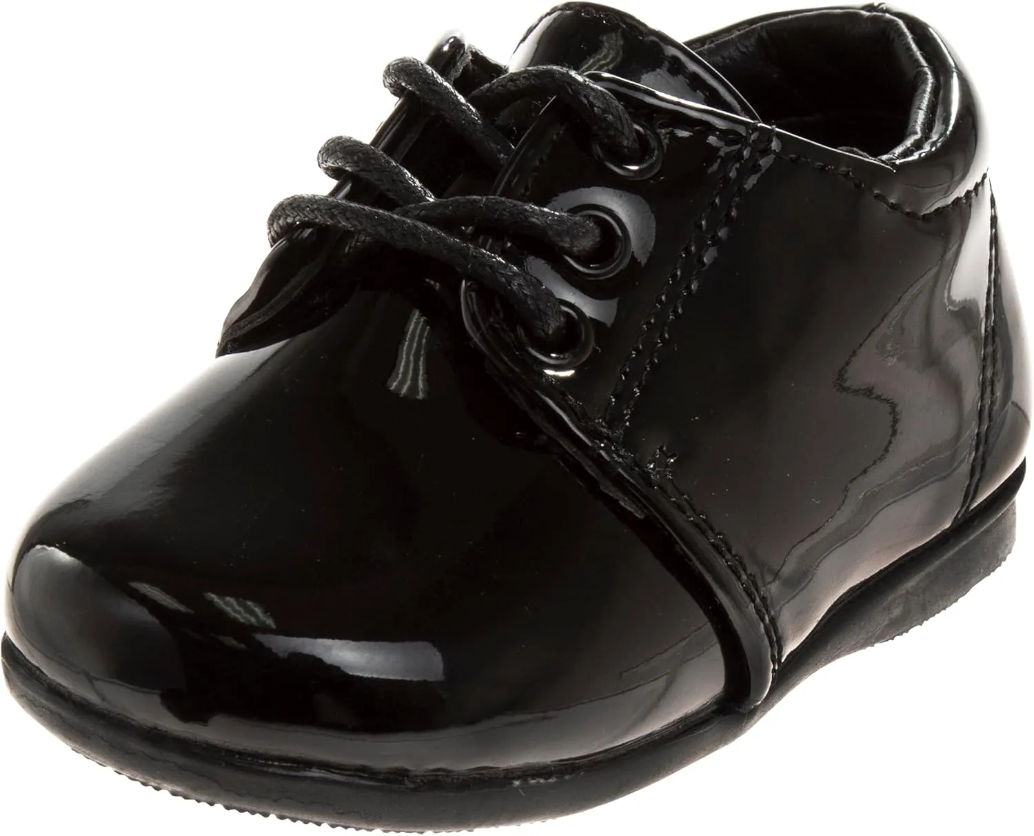 Josmo Baby Boy Girl First Walking Shoes Classic Boots Soft Leather Formal Crib Shoes Size Infant - Toddler