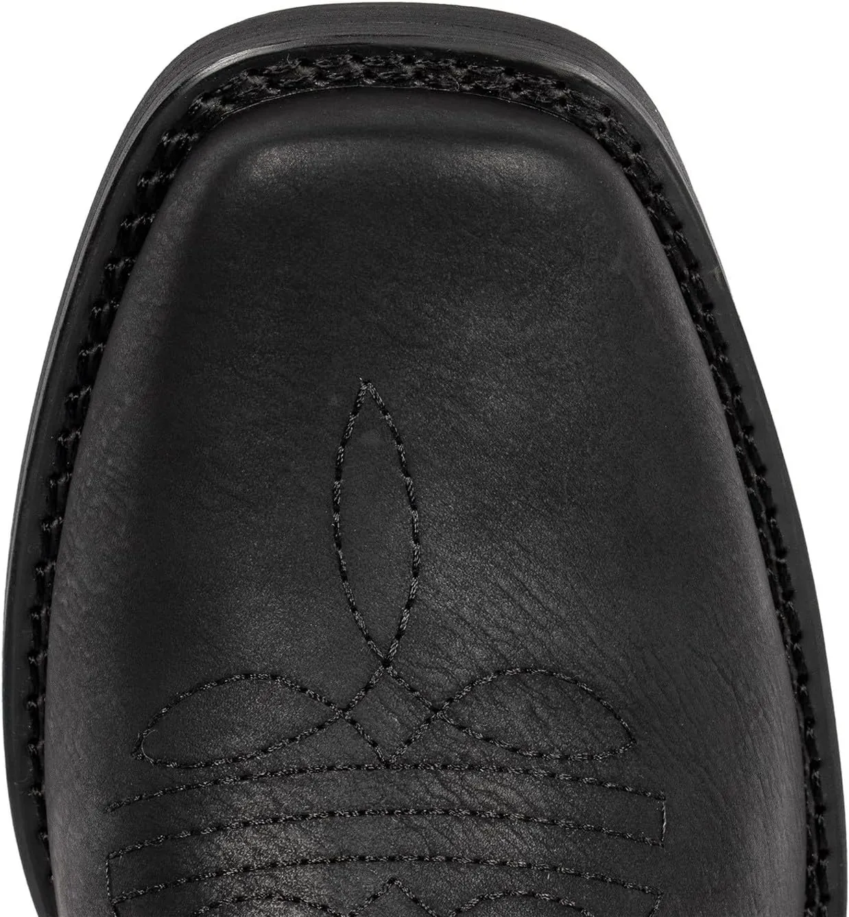 J's.o.l.e Ankle Cowboy Boots for Men Square Toe Chelsea Boots Mens Casual Retro Stylish Boots