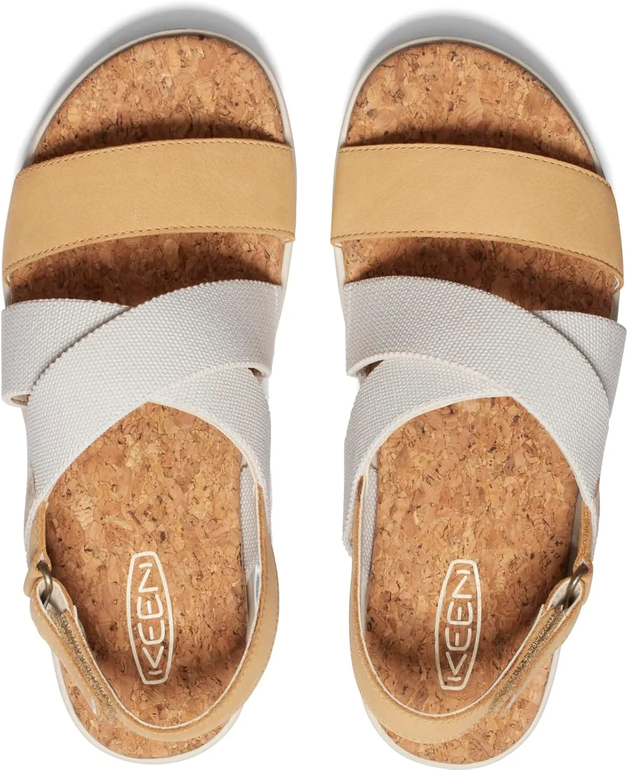 KEEN Womens Elle Criss Cross Premium Comfortable Fashion Casual Wedge