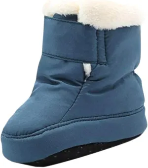 Kuner Newborn Baby Boys and Girls Waterproof Winter Warm Snow Boots Crib Shoes 6 12 Months