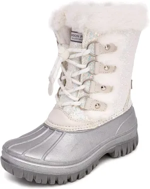 LONDON FOG Girls Youth and Toddler Icelyn Cold Weather Warm Lined Snow Boot girls boot in youth and toddler sizes