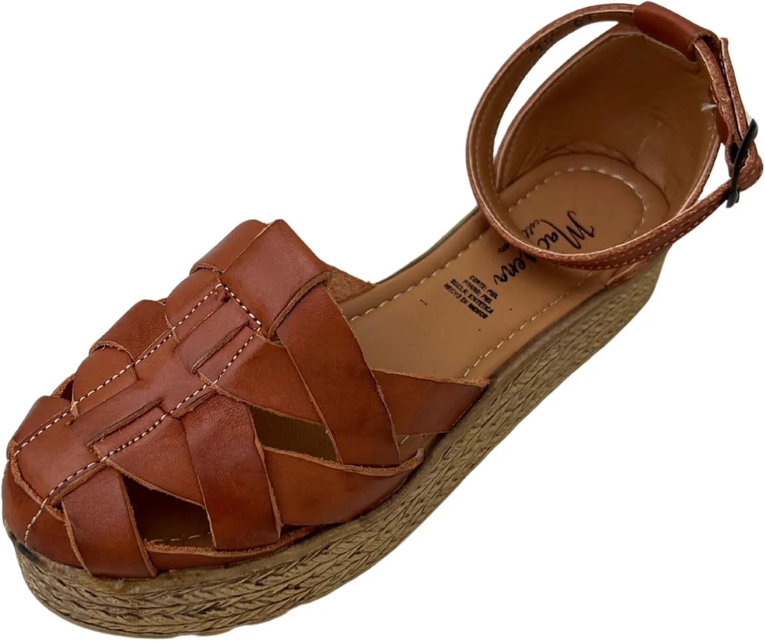 Macarena Collection Sandals women Huarache Sandal Colorful Leather Mexican Style 07
