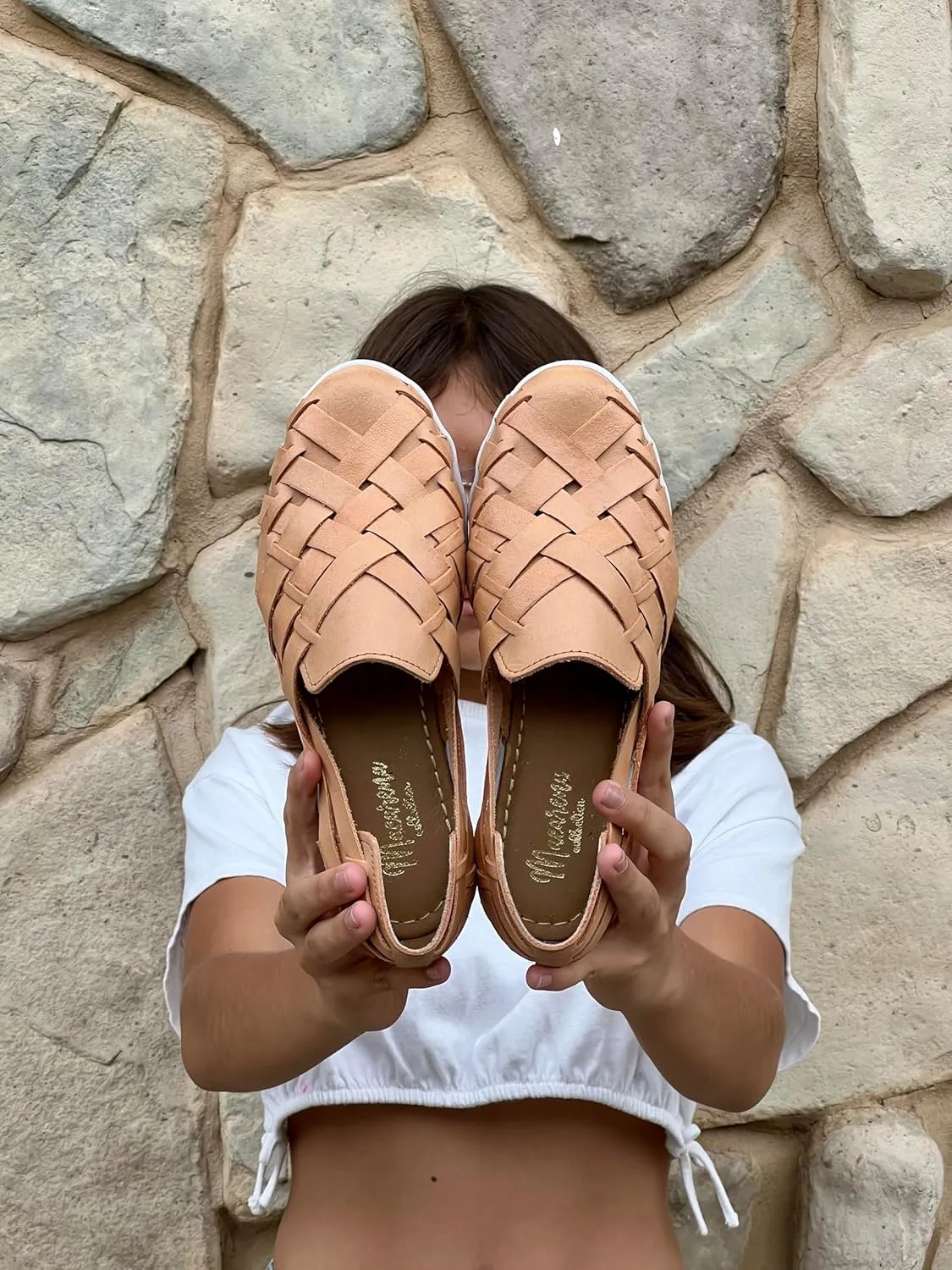 Macarena Collection Sandals women Huarache Sandal Colorful Leather Mexican Style Comfortable skin Model 2215