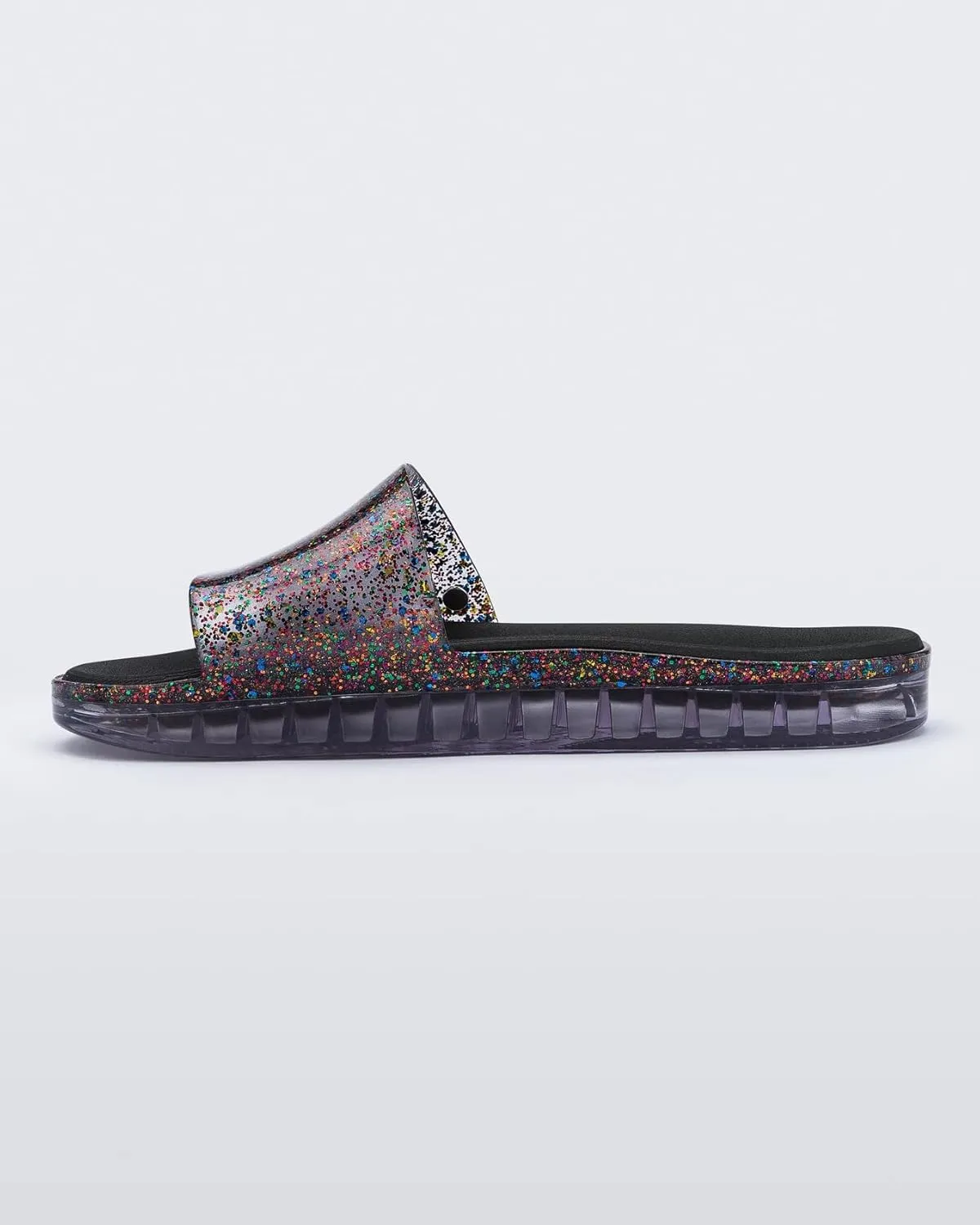 Melissa Next Gen Beach Jelly Slides for Women - Super Soft and Flexible, Stylish Slip-on Vegan Jelly Sandals, Flip Flops with Open Toe Design