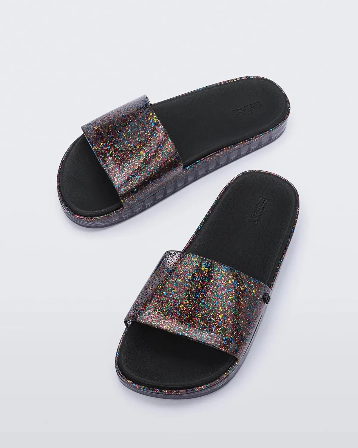 Melissa Next Gen Beach Jelly Slides for Women - Super Soft and Flexible, Stylish Slip-on Vegan Jelly Sandals, Flip Flops with Open Toe Design