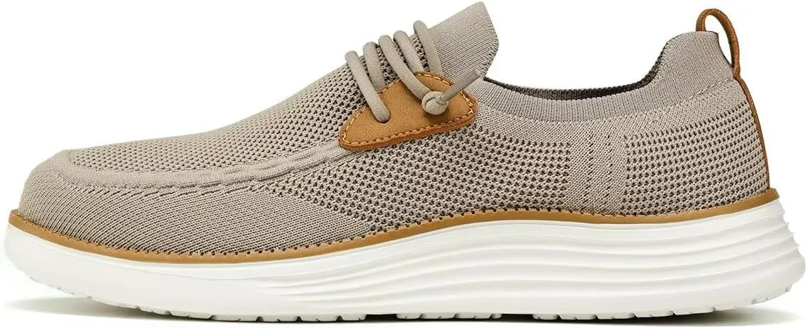 Mens Casual Loafers Shoes Slip On Fashion Walking Dress Sneakers Business Oxfords Work Lightweight Soft Sole