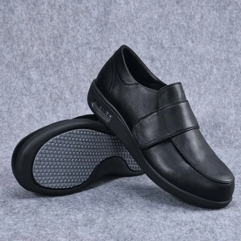 Men's Loafers Casual Summer Breathable Soft Sole Loafers Comfort Round Toe Non-Slip Lug Sole Business Dress Shoes