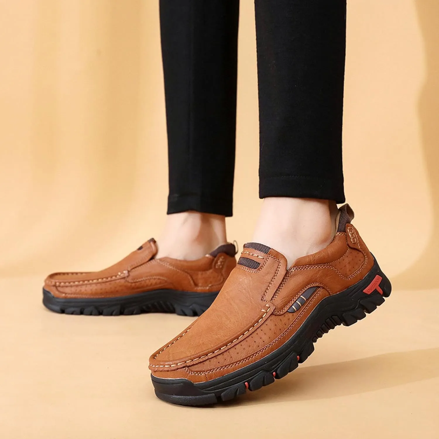 Men's Walking Sneakers, Luxury Leather Shoes, Casual Shoes, Men's Loafers