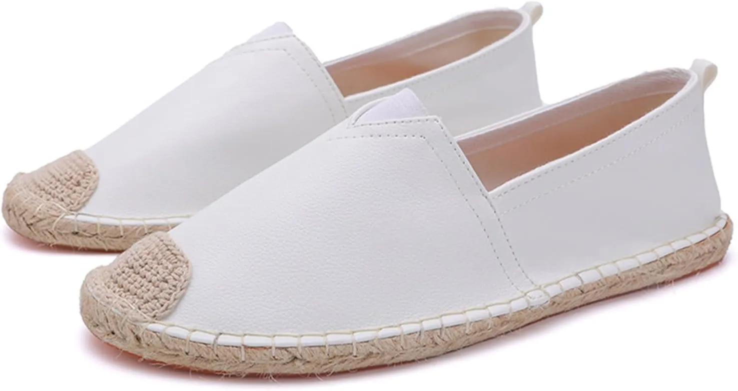 MILDSEVEN Men's Traditional Chinese Casual Canvas, Handmade Classical Soft Loafers, Breathable Pull On Casual Shoes
