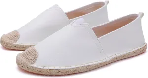 MILDSEVEN Men's Traditional Chinese Casual Canvas, Handmade Classical Soft Loafers, Breathable Pull On Casual Shoes