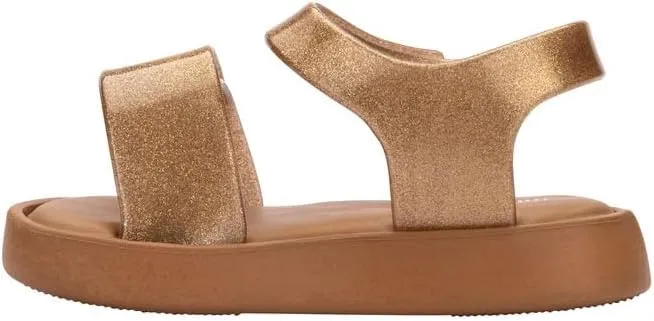 mini melissa Jump Sandals for Babies & Toddlers - Papete Jelly Sandal w/Velcro Fastener, Comfy Sandals for Toddler Girls