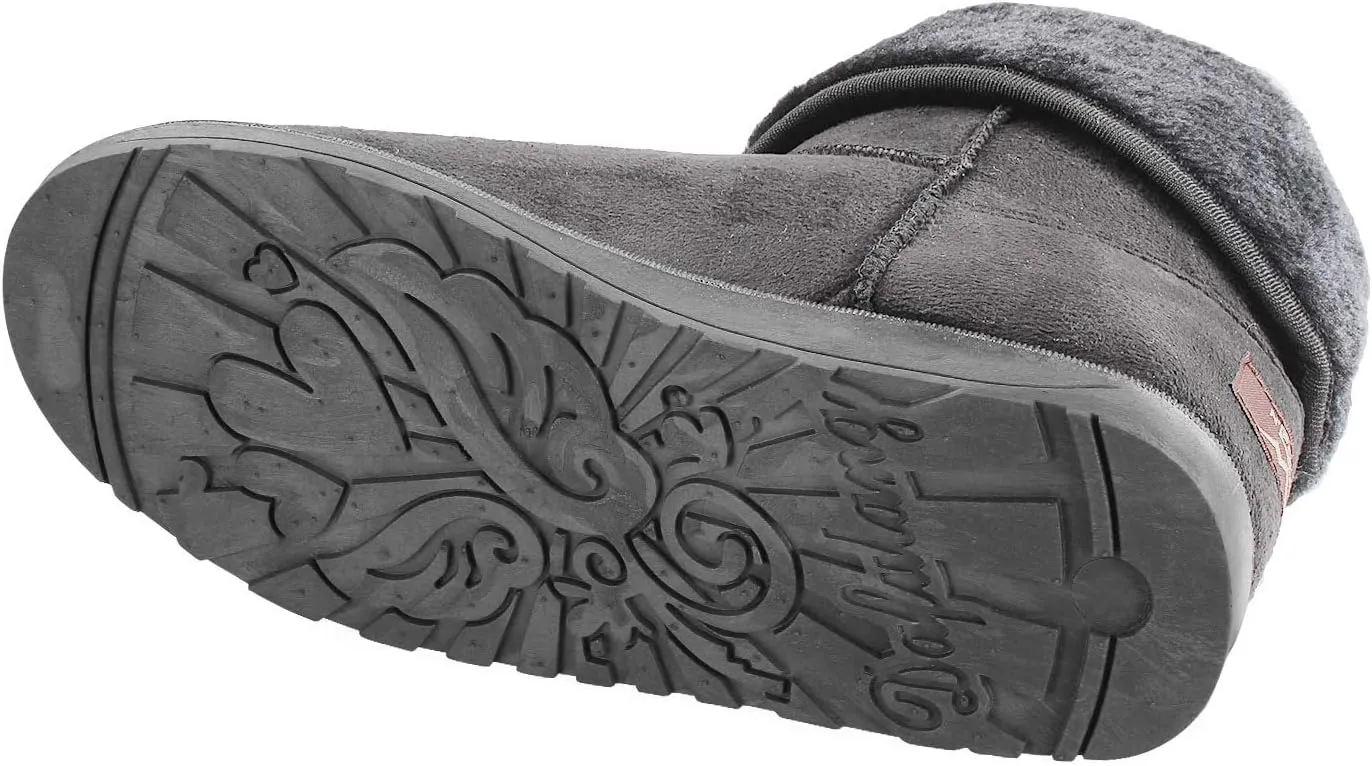 Moclever Boots For Women Snow Winter, Women Ladies Snow Boots Waterproof Faux Suede Mid-Calf Boots