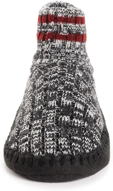 MUK LUKS Men's Cuff Bootie Slipper