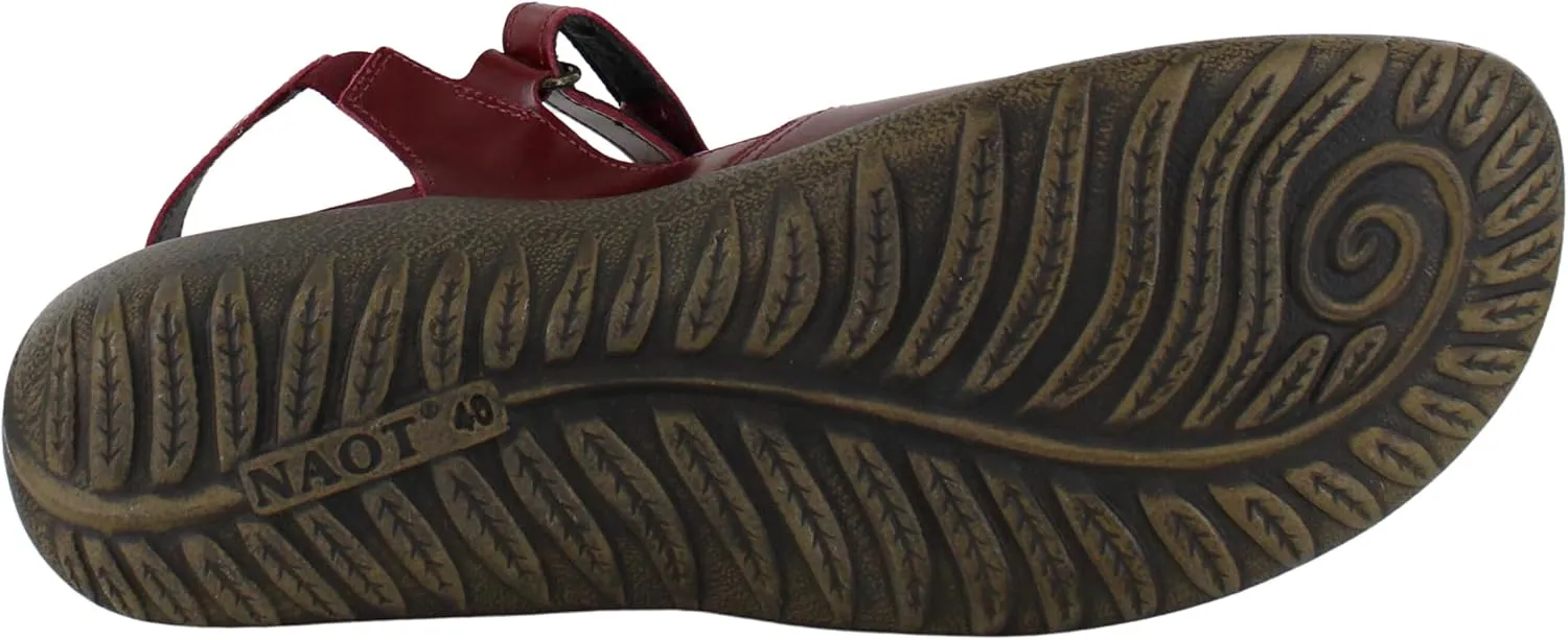 NAOT Footwear Women's Arataki Closed Toe Slingback with Cork Footbed and Arch Comfort and Support – Slip Resistant - Lightweight and Perfect for Travel- Removable Footbed
