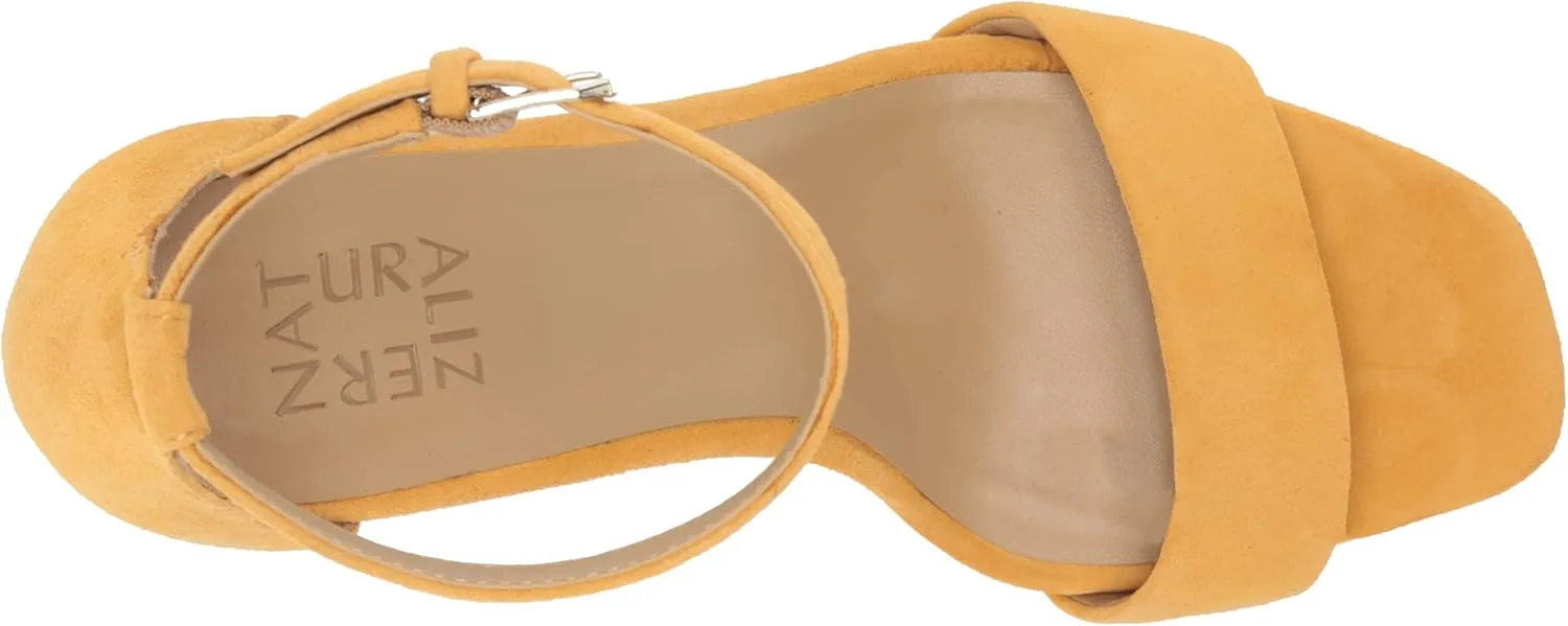Naturalizer Women's Joy Ankle Strap Heeled Dress Sandal