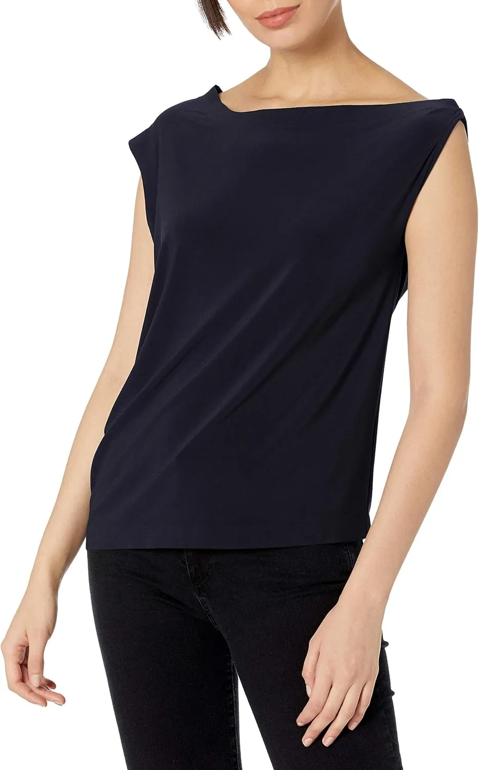 Norma Kamali Women's Drop Shoulder Top