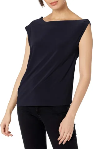 Norma Kamali Women's Drop Shoulder Top
