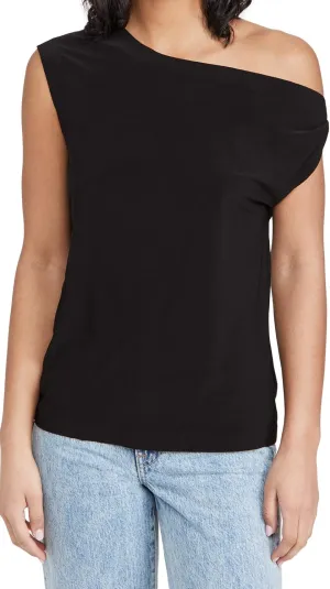 Norma Kamali Women's Drop Shoulder Top