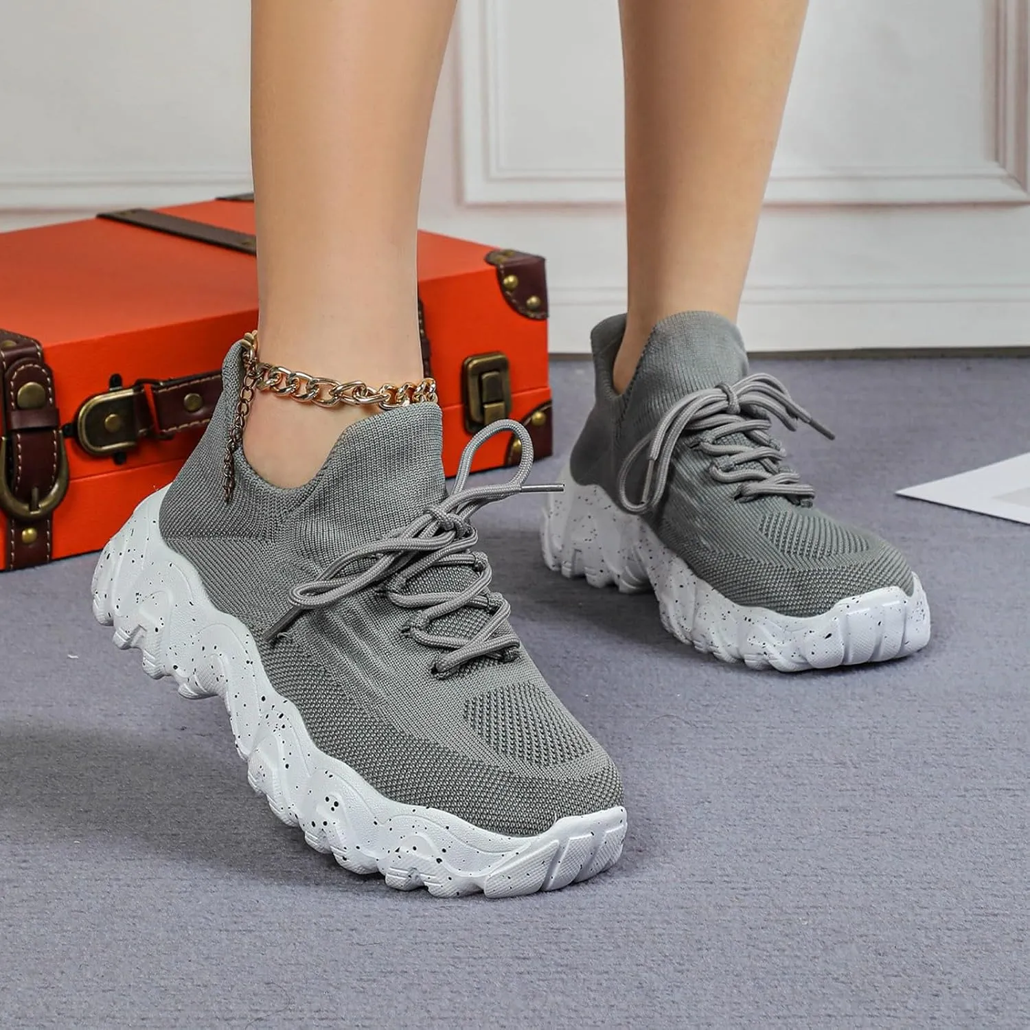 Ortho Pro Shoes for Women, Nurse Babe Shoes,Ortho Pro Women's Classic Shoes, Women's Mesh Orthopedic Sneakers