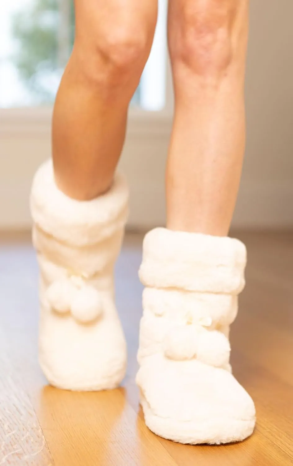 PajamaGram Women's Slipper Boots - Bootie Slippers for Women