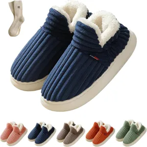 Pluffi Cozy Stylish Slipper Booties, Winter Fluffy House Shoes for Women & Men